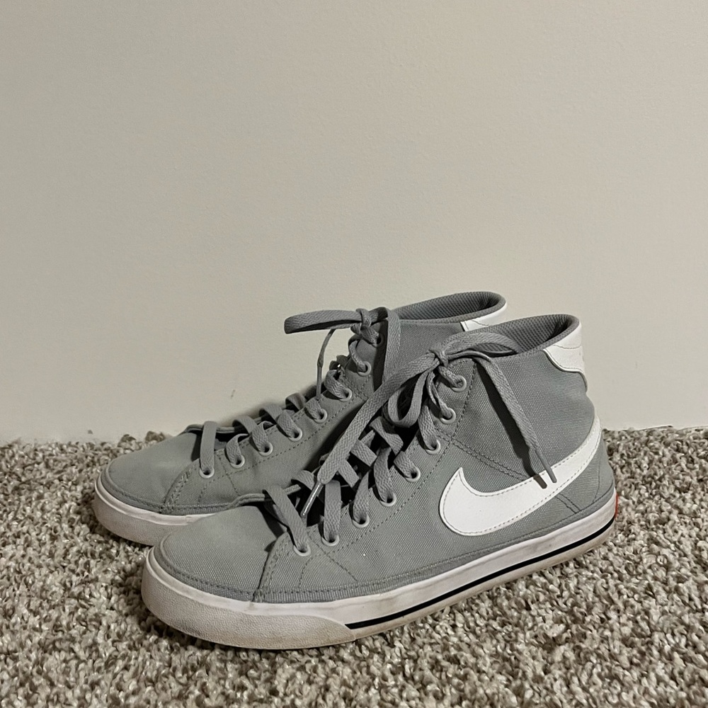Grey Nike blazers